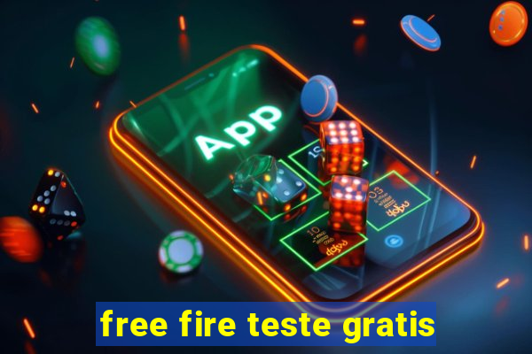 free fire teste gratis